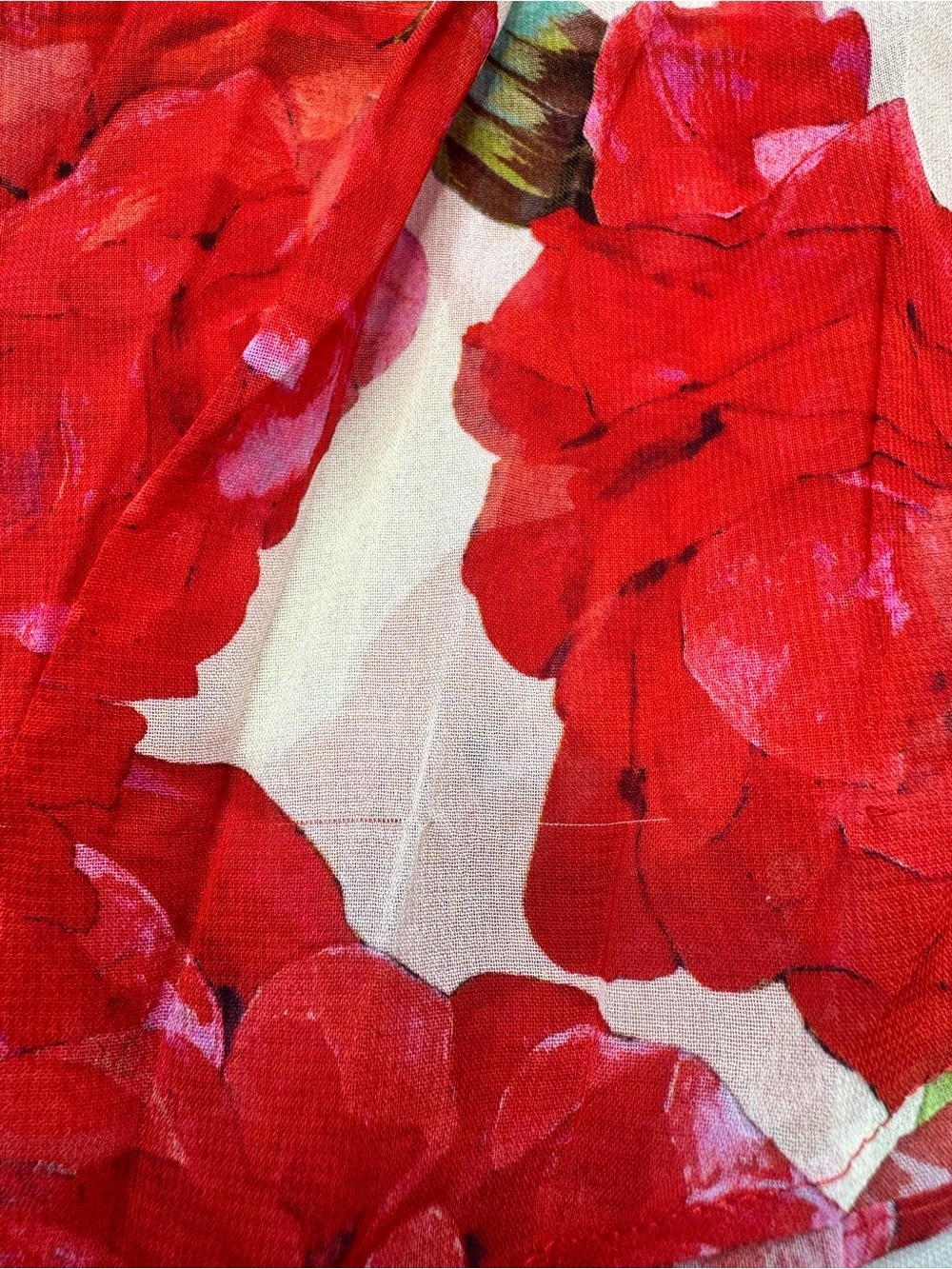 The Kooples Summer Peonies Red Dress Small - Picture 5 of 9